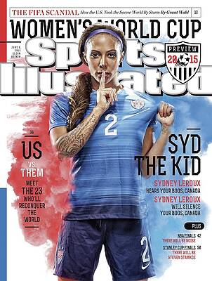 Sydney Leroux Women's World Cup Cover Wall Art