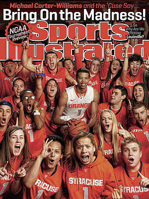 Syracuse Basketball Celebration Photograph