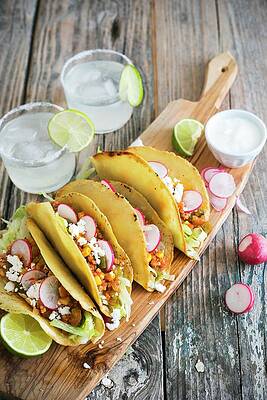 Tacos And Margaritas Print
