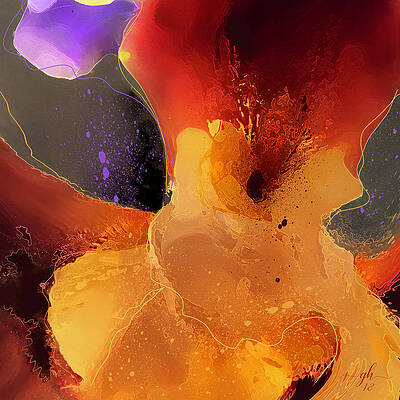 Wall Art featuring the digital art Tango by Gina Harrison