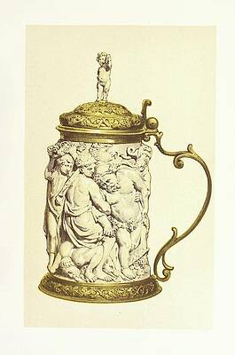 John Charles Robinson Painting - Tankard In Carved Ivory, Mounted In Silver Gilt. Flemish by John Charles Robinson