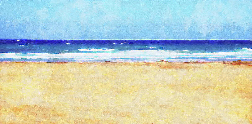 Summer Painting - Tarifa, Spain - 23 by AM FineArtPrints