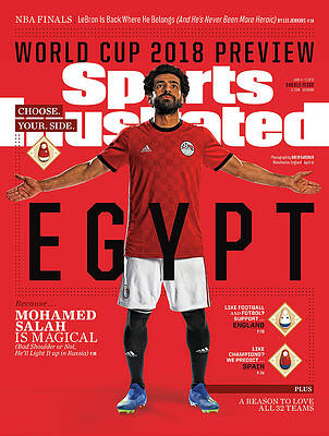 Mohamed Salah World Cup Preview Photograph