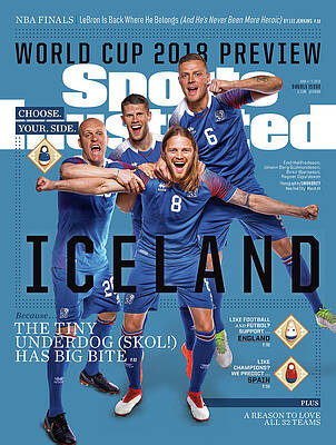 Iceland World Cup 2018 Team Celebrates Wall Art
