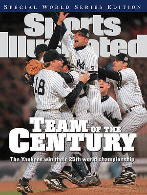 Yankees Celebrate Championship Victory Photograph