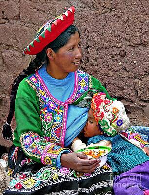 Peru Photograph - Tenderness by Randall Dill