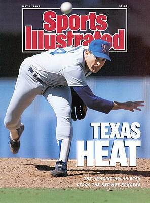 Nolan Ryan on Sports Illustrated Cover Wall Art