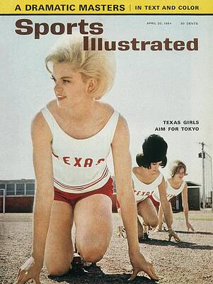 1964 Texas Girls Track Team Photograph
