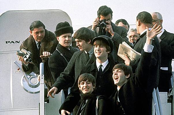 Wall Art featuring the photograph The Beatles Are Coming by Michael Ochs Archives