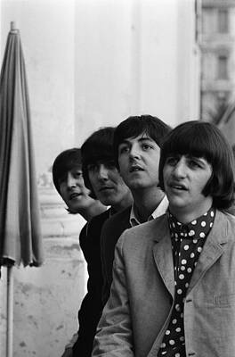 Iconic Band Posing Together Wall Art