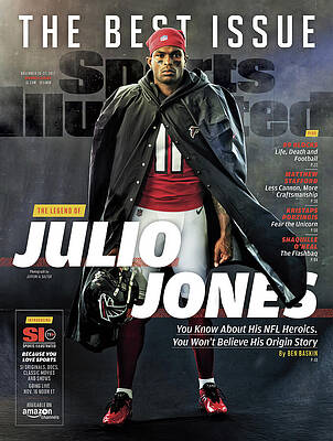 Julio Jones on Sports Illustrated Cover Photograph
