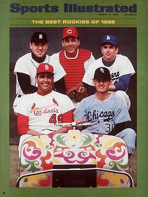 St. Louis Cardinals Photograph - The Best Rookies Of 1968 Sports Illustrated Cover by Sports Illustrated