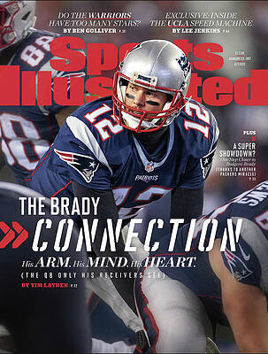 Tom Brady on Sports Illustrated Cover Photograph