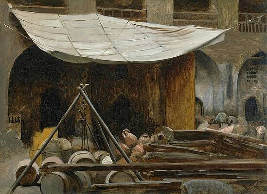 Jean Leon Gerome Painting - The Citadel, Acre by Jean-leon Gerome
