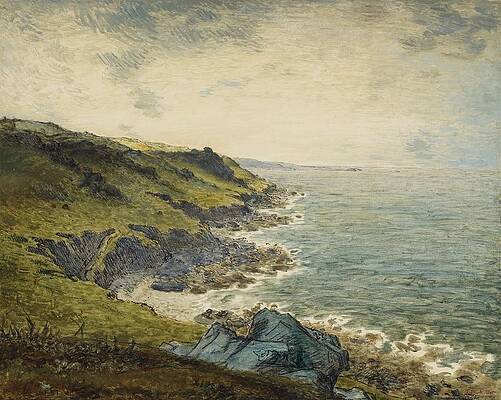 Jean Francois Millet Painting - The Coast At Greville by Jean-francois Millet