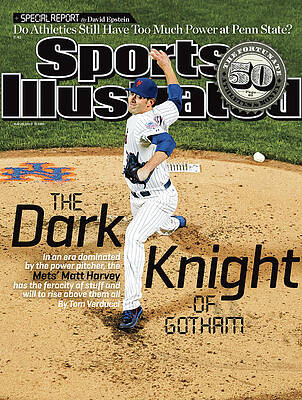 Matt Harvey on Sports Illustrated Cover Wall Art