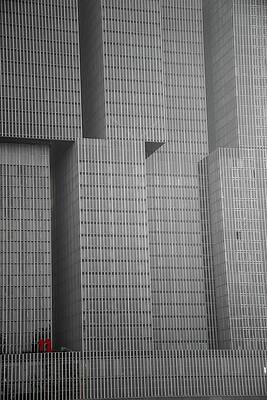Reflection Wall Art featuring the photograph The Design Of Business by Robert Grac