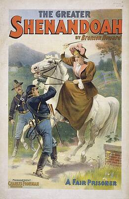 Strobridge And Co Lith Painting - The Greater Shenandoah By Bronson Howard by Strobridge And Co. Lith.