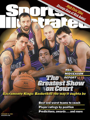 Sacramento Kings on Sports Illustrated Cover Wall Art