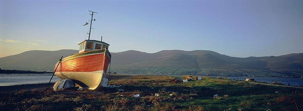 Wall Art featuring the photograph The Landscape Of The Kerry Region In by Nutan