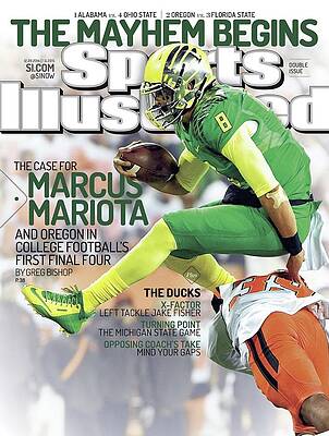 Marcus Mariota on Magazine Cover Wall Art