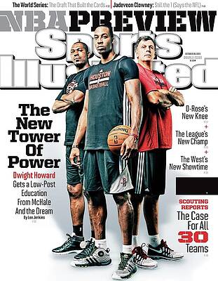 Basketball Coach Photograph - The New Tower Of Power 2013-14 Nba Basketball Preview Issue Sports Illustrated Cover by Sports Illustrated