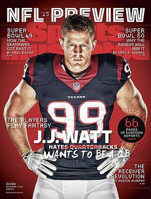 J.J. Watt Sports Cover Feature Photograph