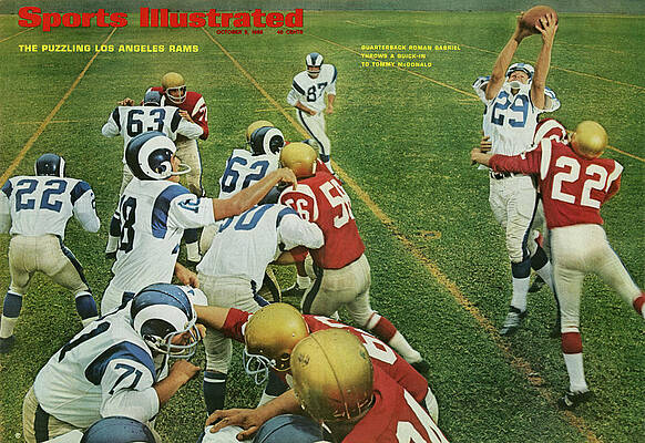 Vintage Football Game Action Wall Art