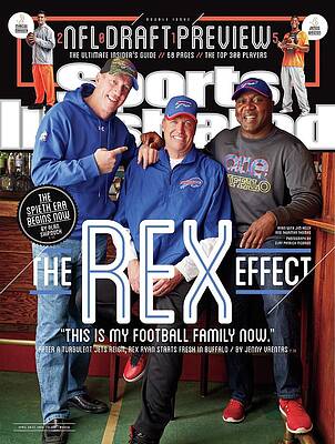 Playing Wall Art featuring the photograph The Rex Effect Sports Illustrated Cover by Sports Illustrated