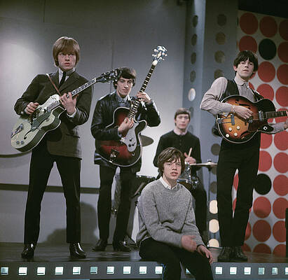 Wall Art featuring the photograph The Rolling Stones by Paul Popper/popperfoto