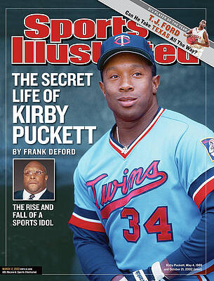 Kirby Puckett on Sports Illustrated Cover Wall Art