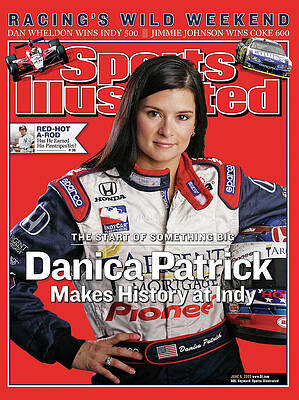 Danica Patrick on Sports Illustrated Cover Wall Art