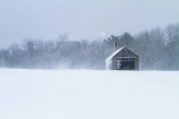 Barn Photograph - The Storm Blows Through by Steven David Roberts