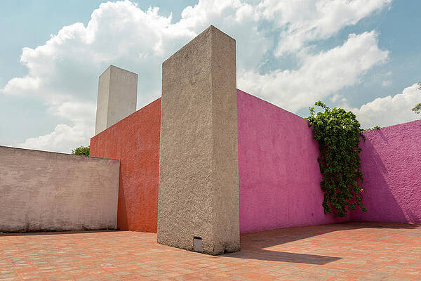 Casa Luis Barragán Rooftop Terrace Wall Art