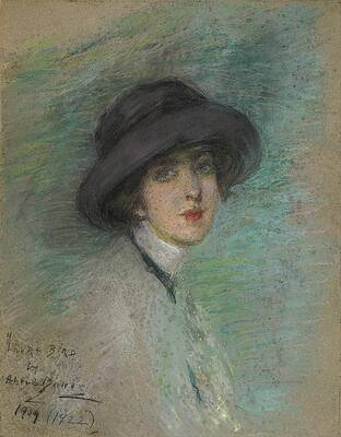 Gaze Painting - The Traveler by Alice Pike Barney
