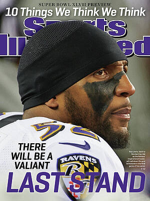 Ray Lewis Sports Illustrated Cover Photograph