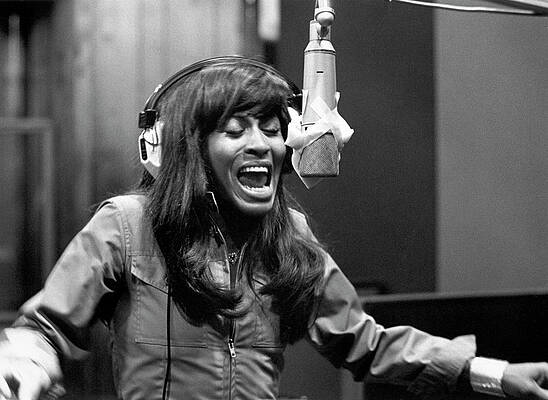Tina Turner Recording Session Wall Art