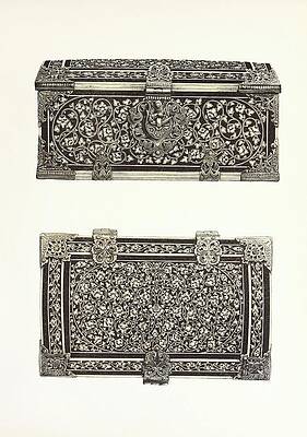 John Charles Robinson Painting - Toilet-box In Ebony, Inlaid With Ivory, And Mounted by John Charles Robinson