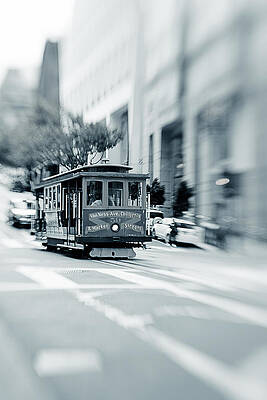 Wall Art featuring the photograph Tram Van Ness by Monamifoto