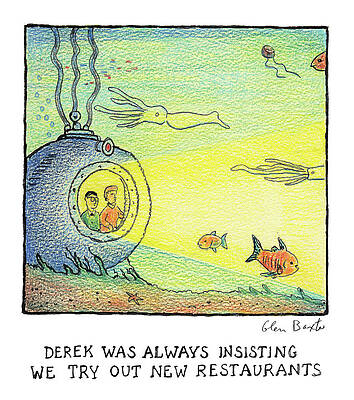 Submarine Dining Adventure Wall Art