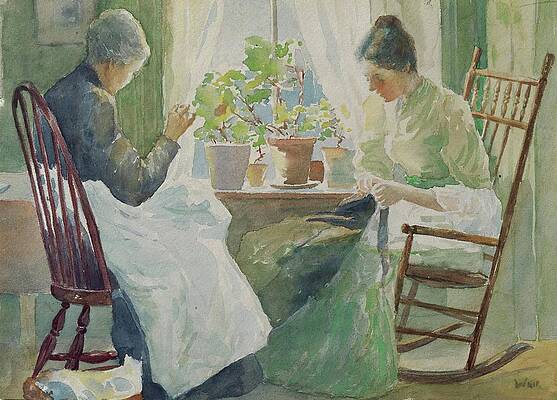 Famous Two Woman Paintings for Sale
