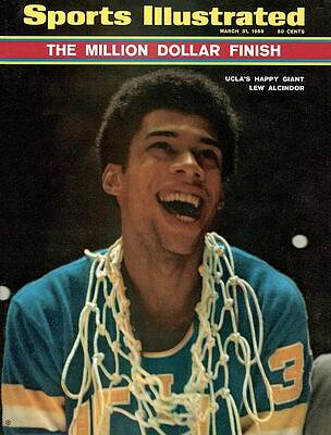UCLA's Lew Alcindor Celebrates Victory Photograph