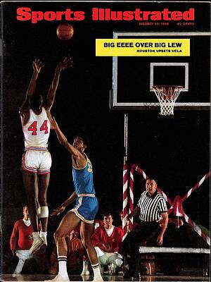 Basketball Showdown on Sports Illustrated Cover Photograph
