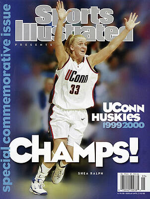 Shea Ralph Celebrates UConn Victory Wall Art