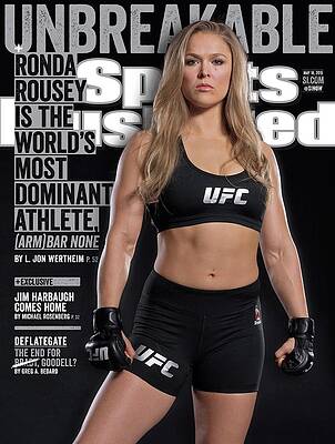 Ronda Rousey on Sports Illustrated Cover Photograph