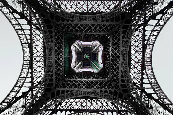 Eiffel Tower Symmetry Wall Art