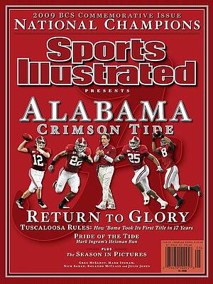 Alabama Crimson Tide Champions Cover Photograph