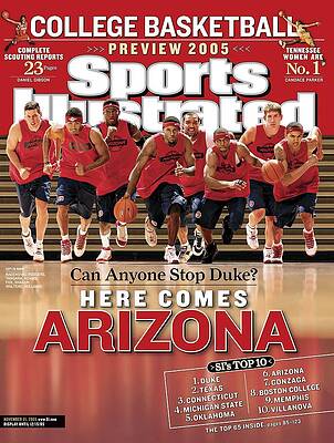 Arizona Wildcats Basketball Team Photograph