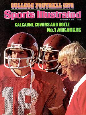 College Football 1978: Arkansas Spotlight Photograph