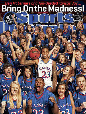 Ben McLemore and Kansas Basketball Team Wall Art